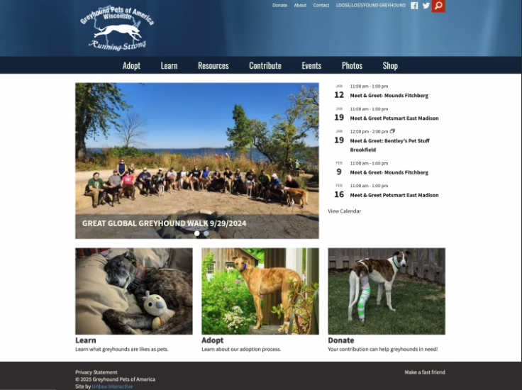 Greyhound Pets of America